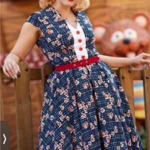 Miss Candyfloss Nala Lee Swing Dress -Xl